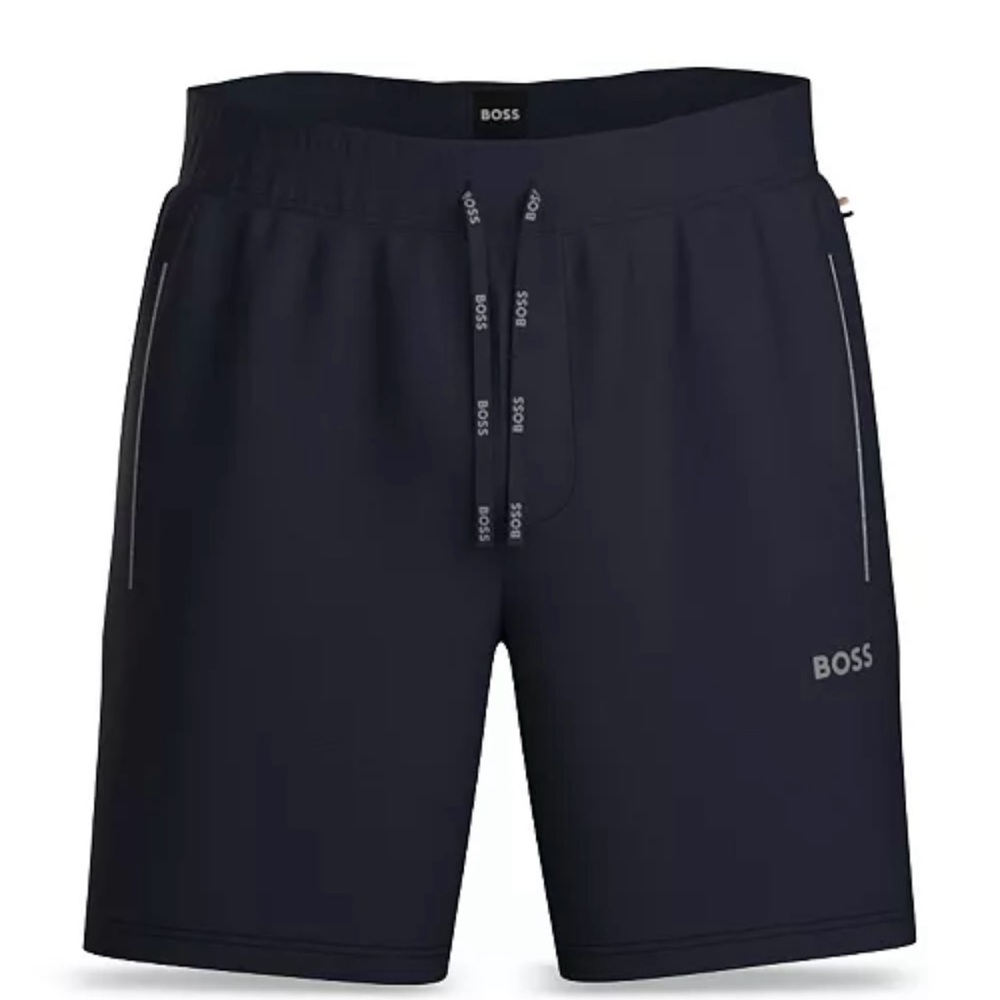 Boss by Hugo Boss Dark Blue Casual Shorts with Drawstring NWT